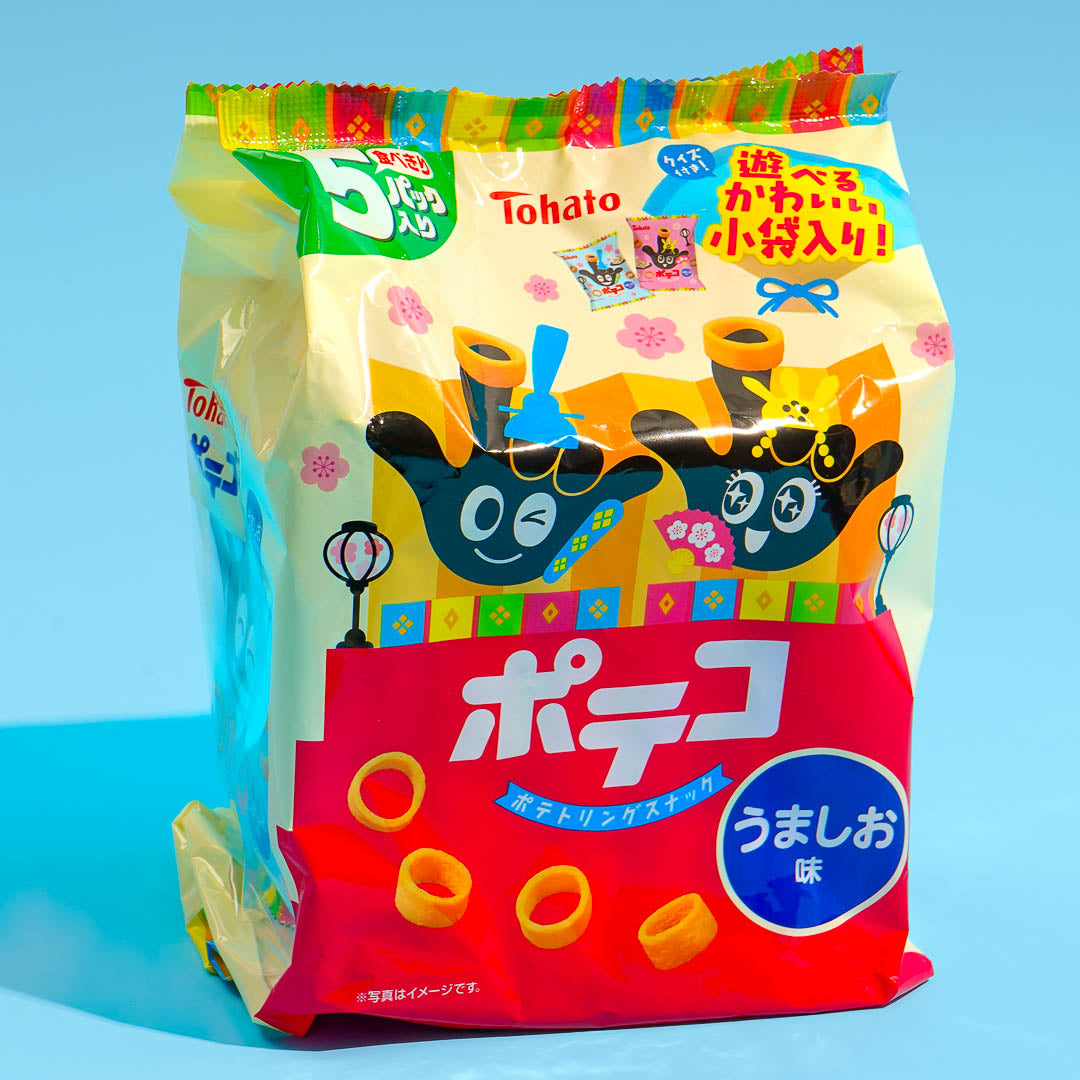 Poteco Hinamatsuri Potato Ring Snacks - Umashio