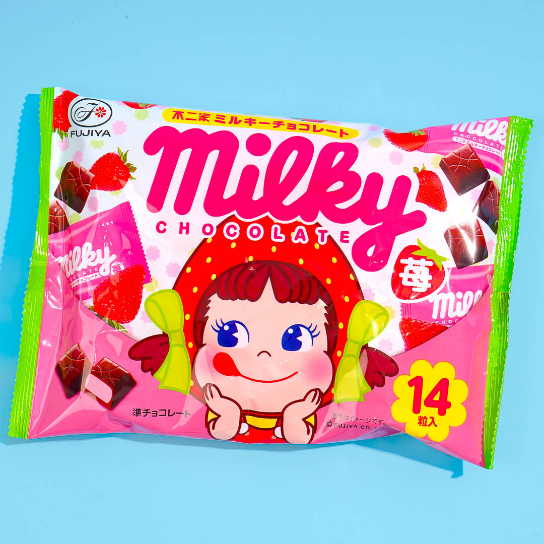 Milky Peko-Chan Chocolate - Strawberry