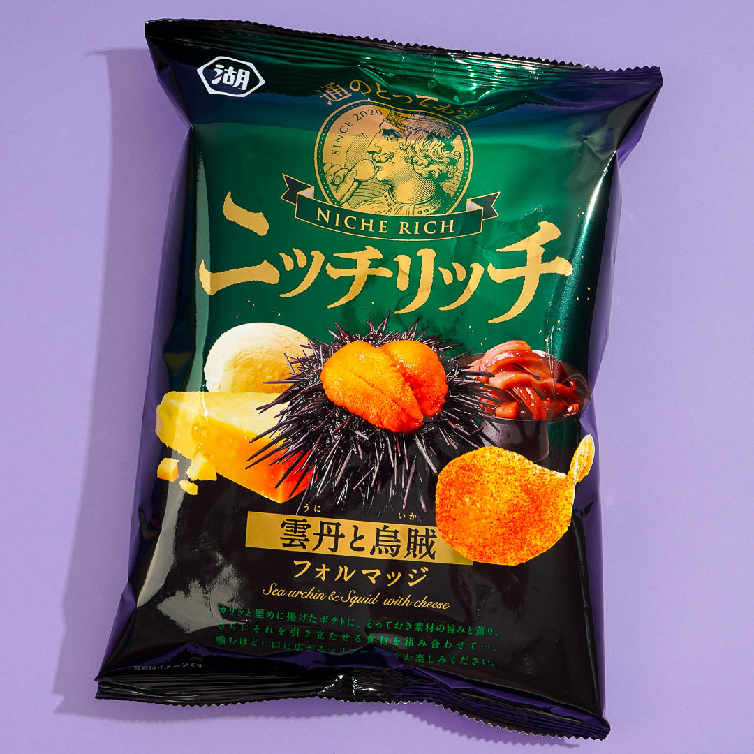 Koikeya Niche Rich Potato Chips - Sea Urchin & Squid