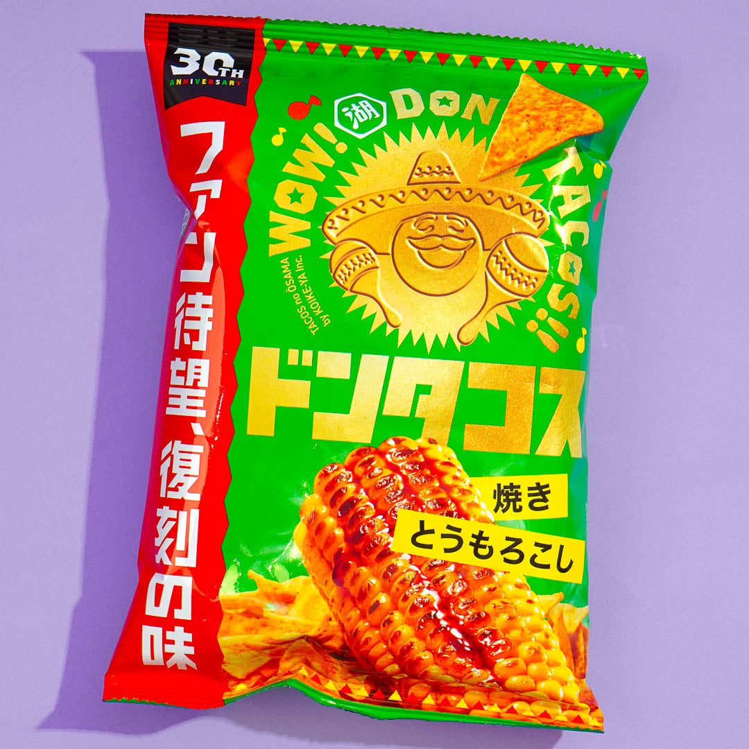 Koikeya Don Tacos Tortilla Chips - Grilled Corn