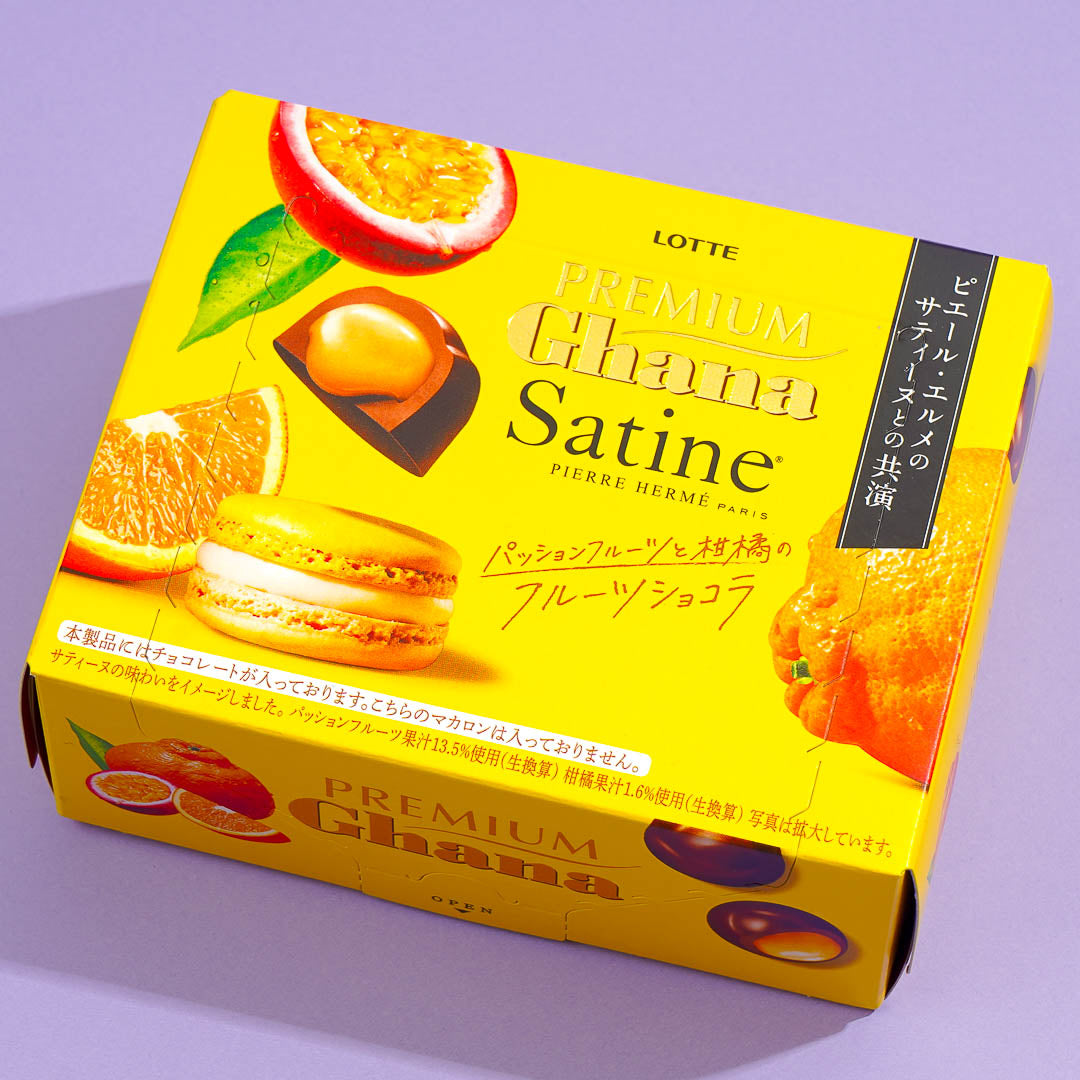 Lotte Premium Ghana Satine Fruit Chocolate