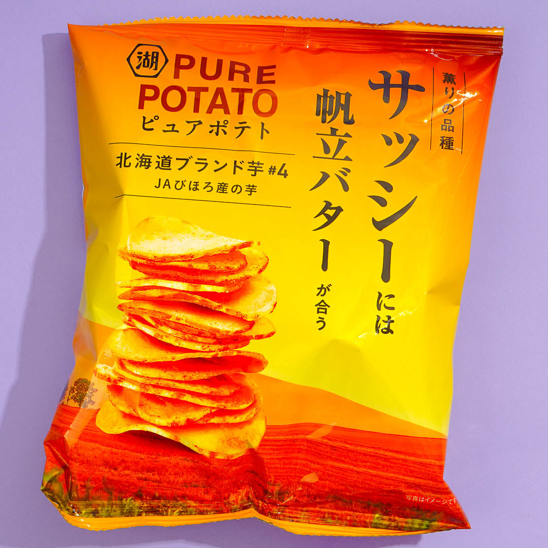 Koikeya Pure Potato Chips - Sassy Scallop Butter