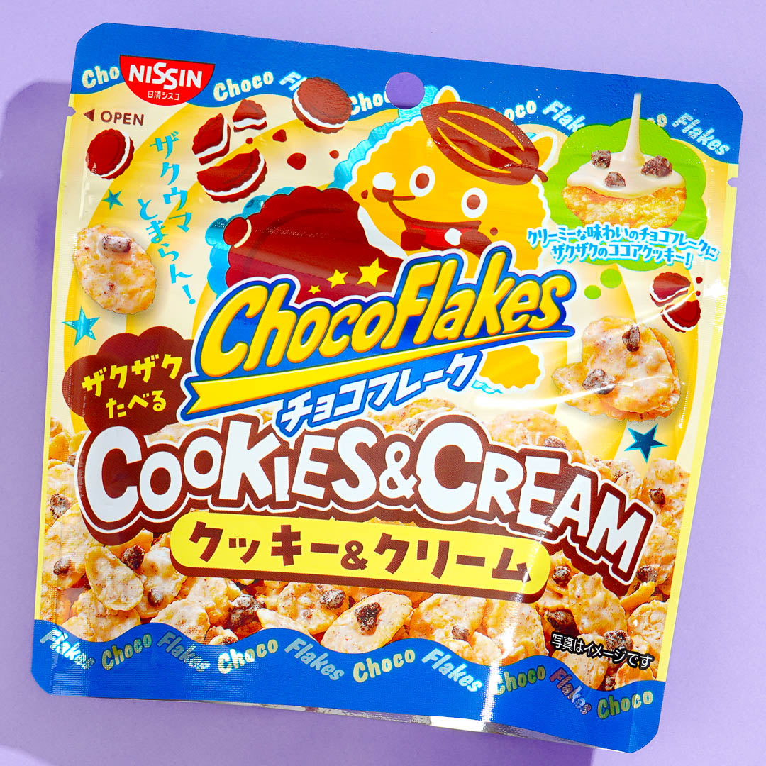 Nissin Choco Flakes - Cookies & Cream