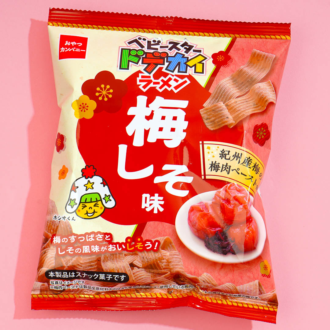 Baby Star Dodekai Ramen Snacks - Plum Shiso