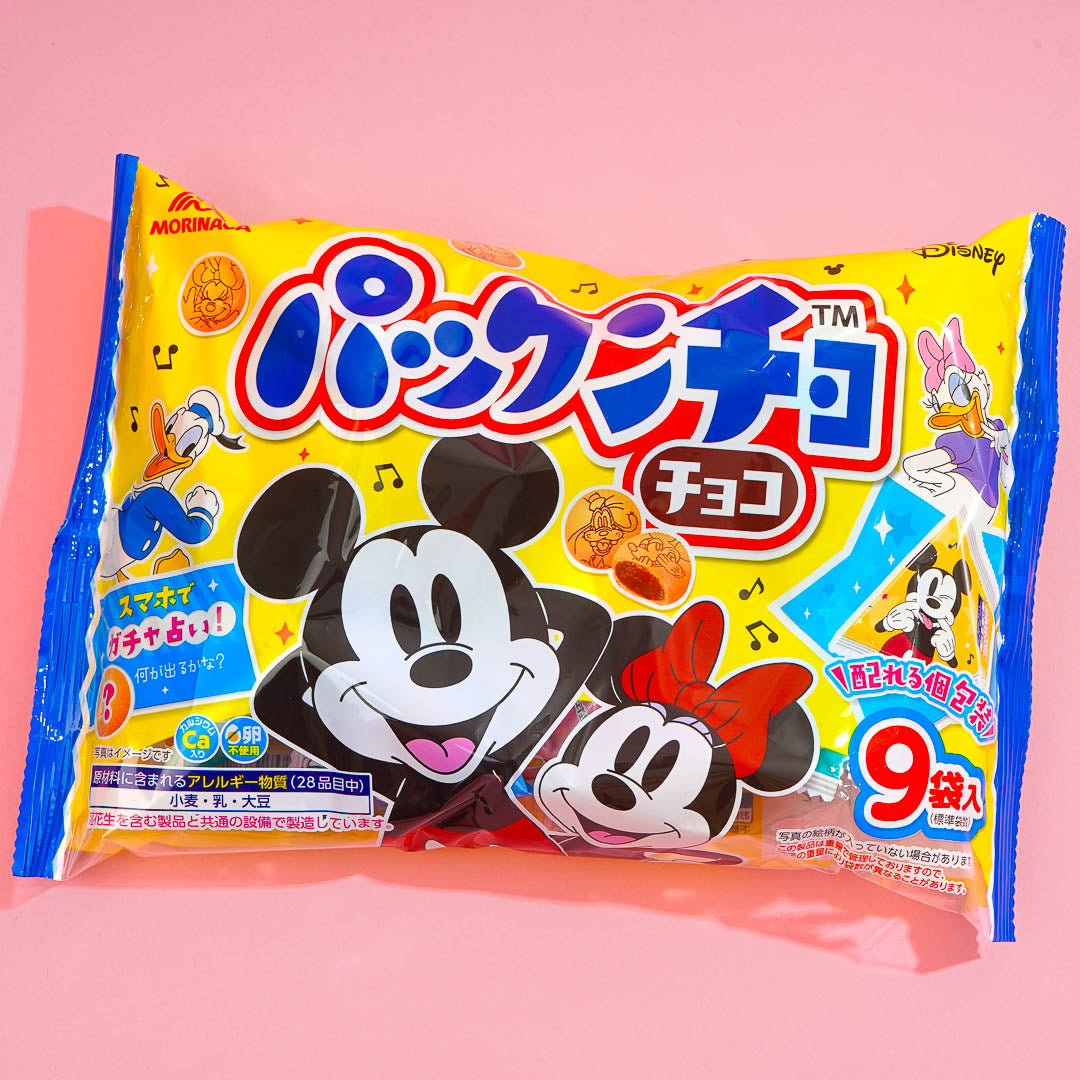 Disney Characters Pakkuncho Chocolate Biscuits