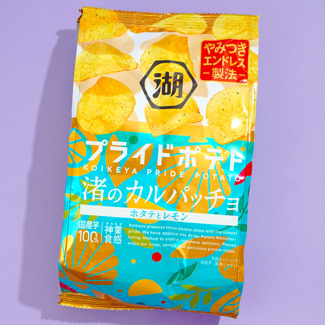 Koikeya Pride Potato Chips - Scallop & Lemon Carpaccio