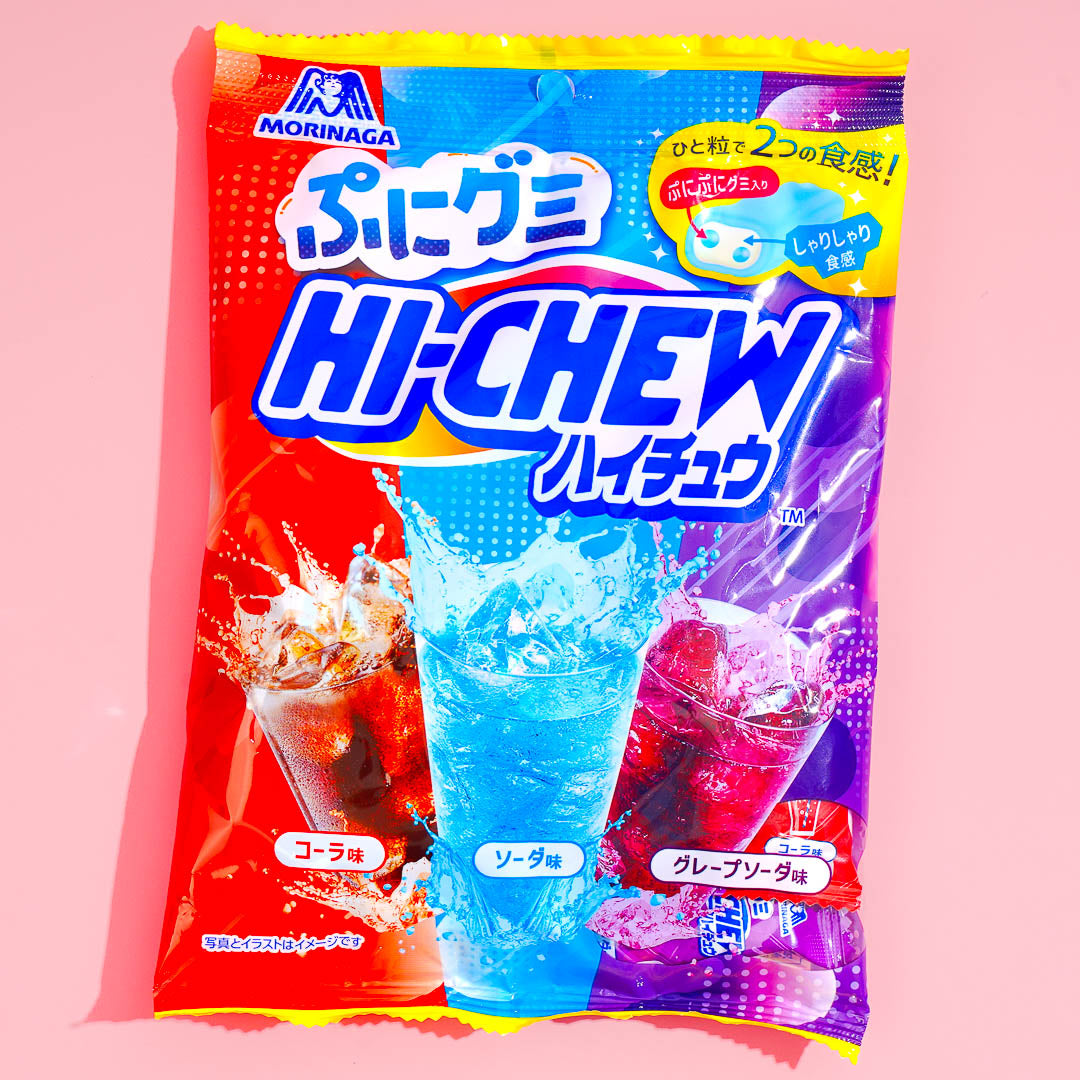 Hi-Chew Puni Gummy Chewy Candy - Assorted Drinks