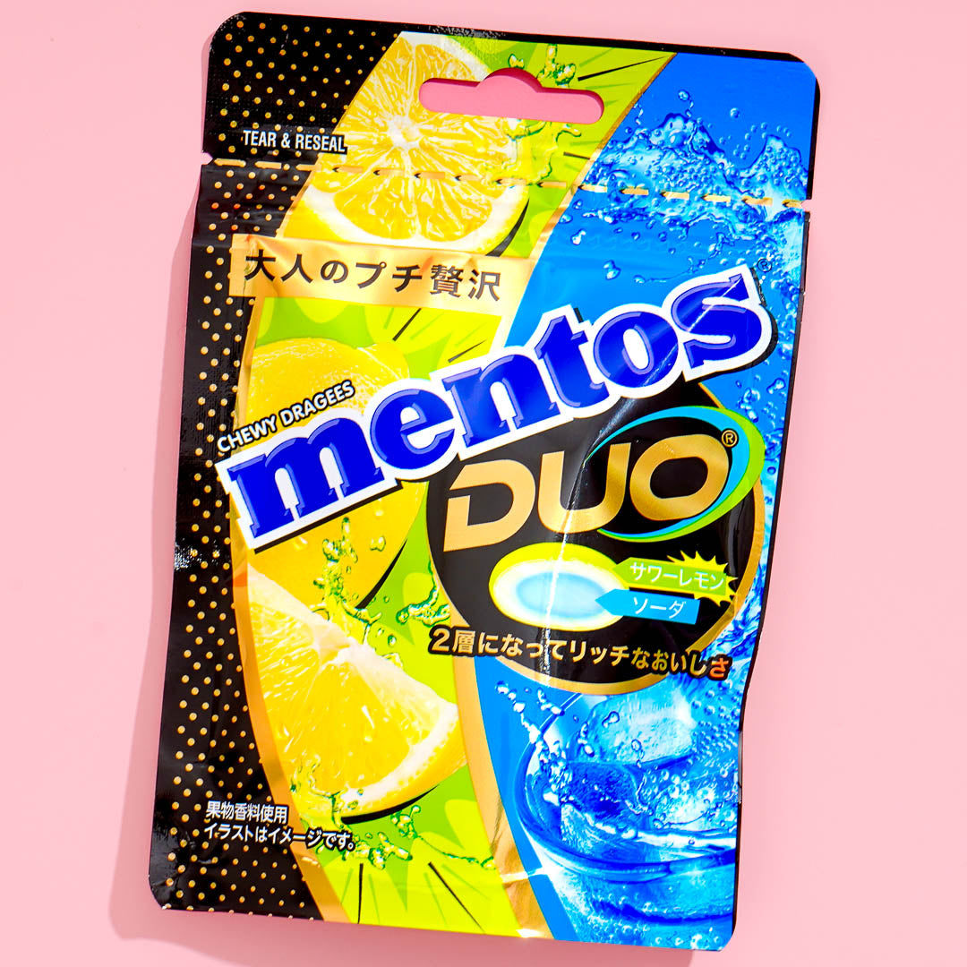 Mentos Duo Candy - Sour Lemon & Soda