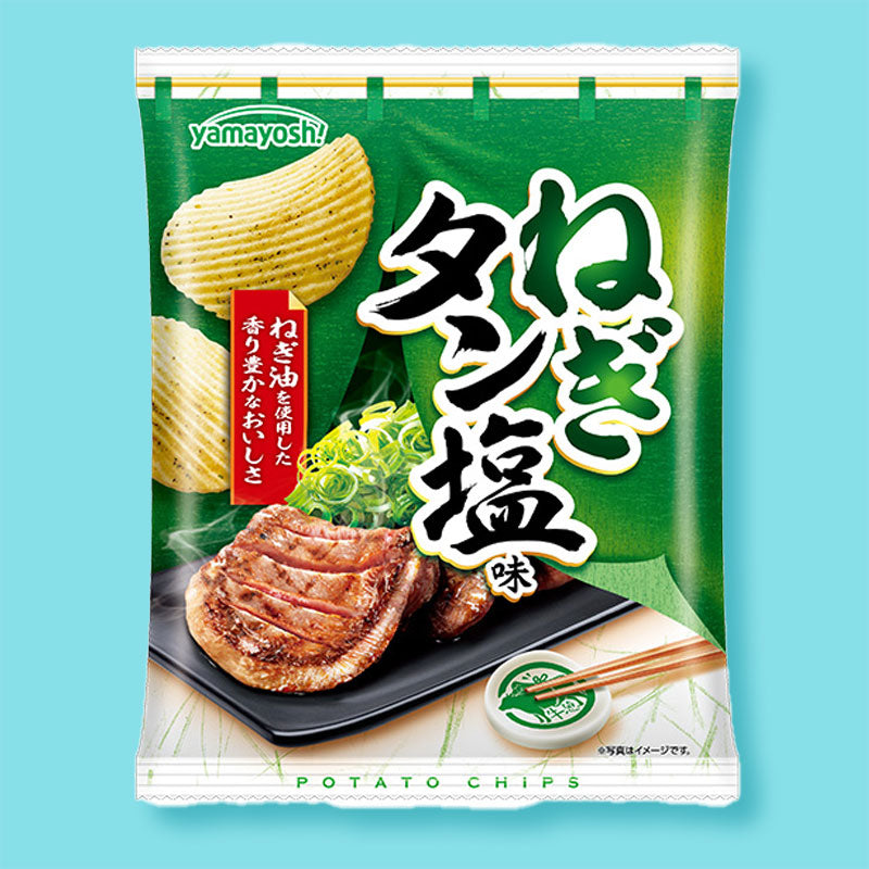 Yamayoshi Potato Chips - Beef Tongue With Salt & Onion