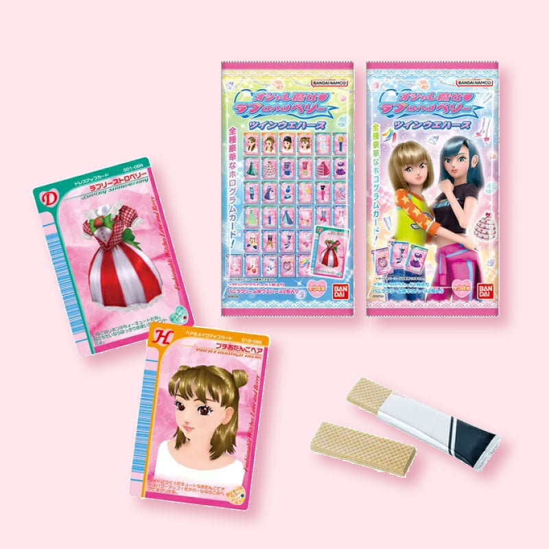 Oshare Majo Love and Berry Twin Wafers With Card