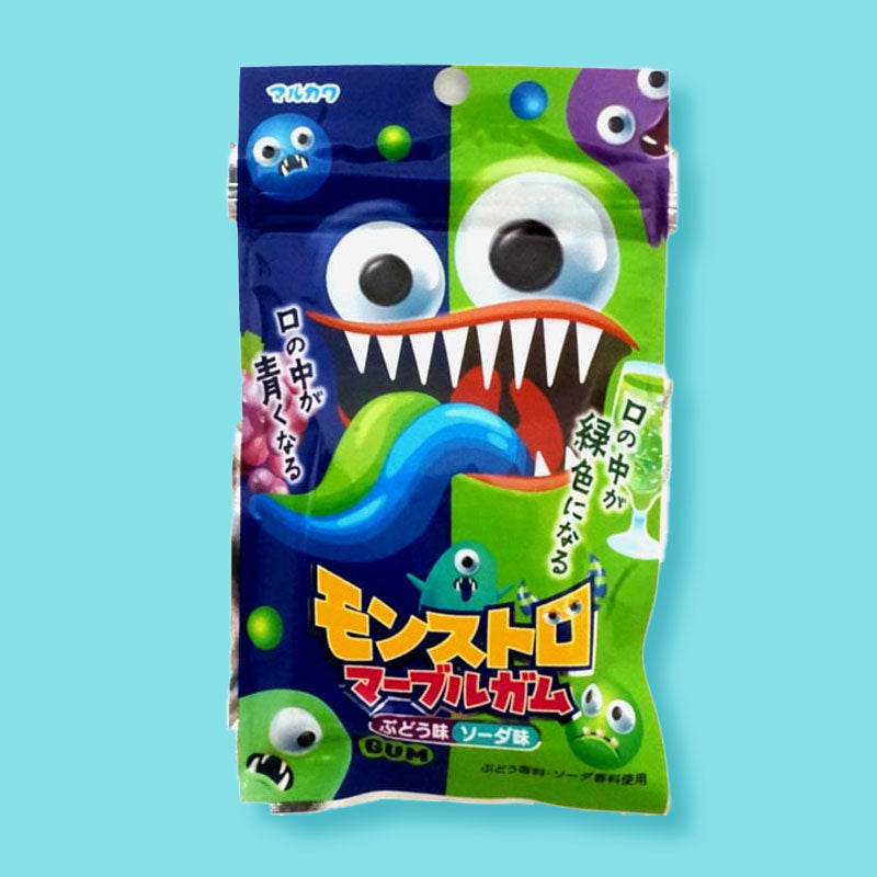 Marukawa Monster Marble Gum - Grape & Soda