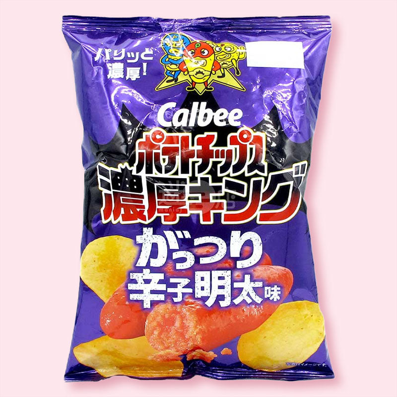 Calbee Potato Chips - Spicy Gatsuri Mentaiko