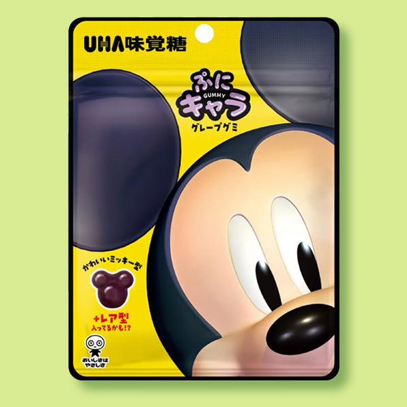 Disney Puni Chara Gummy - Grape