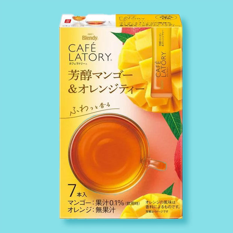 Blendy Cafe Latory Mellow Mango & Orange Tea