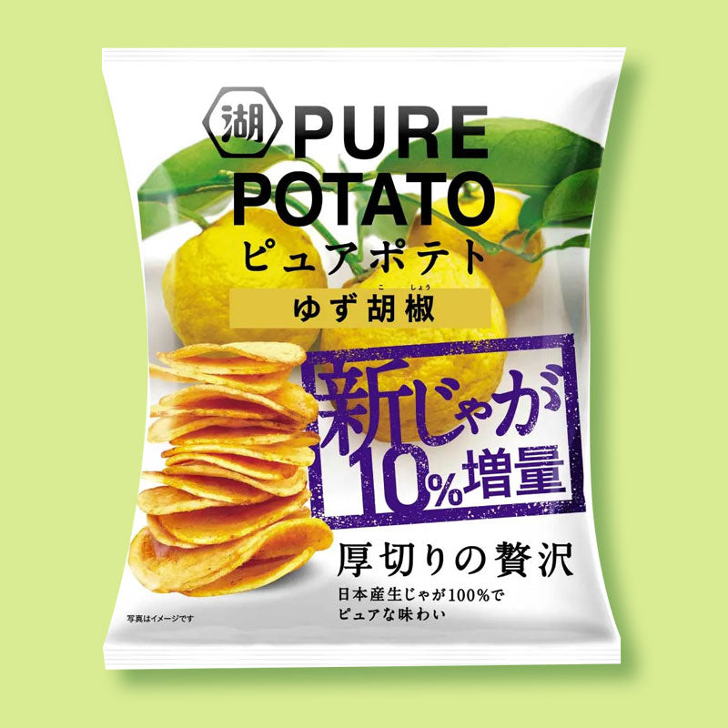 Koikeya Pure Potato Chips - Yuzu Pepper