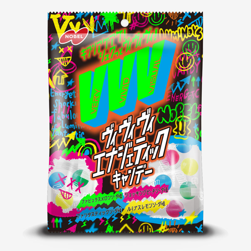 Nobel VVV Energetic Candy - Assorted Soda