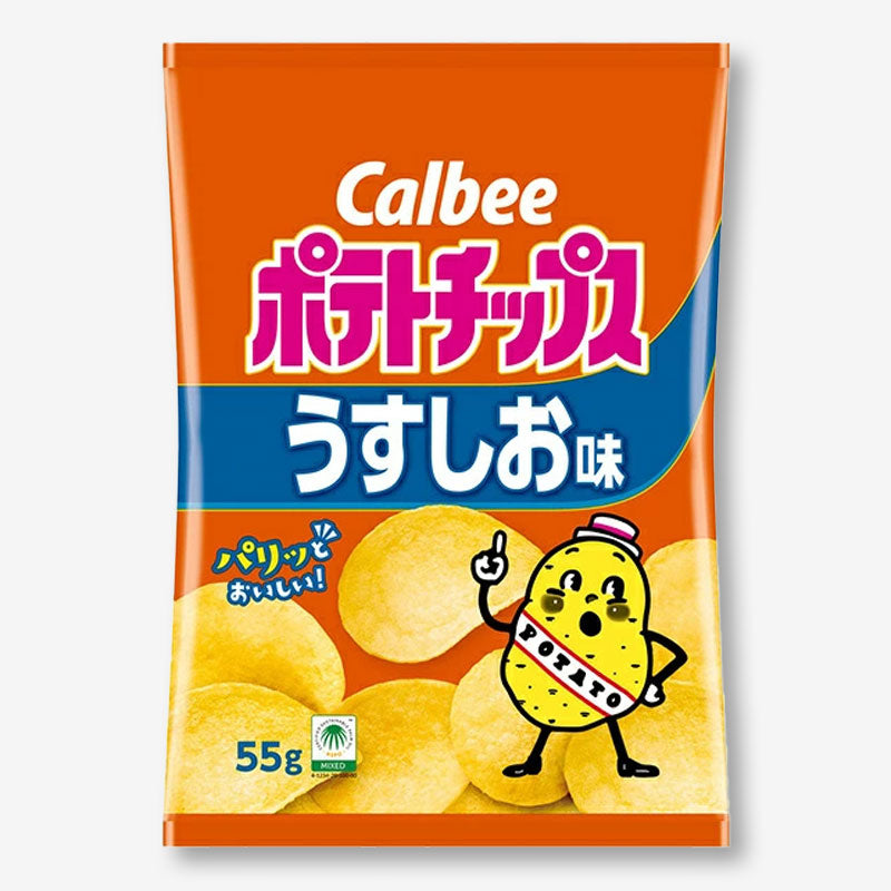 Calbee Potato Chips - Usushio
