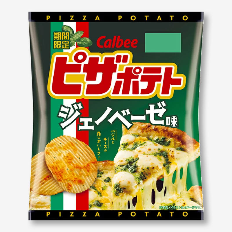 Calbee Pizza Potato Chips - Genovese