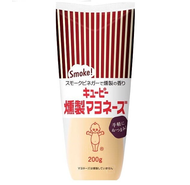 Kewpie Kunsei Mayonnaise, Smokey Taste Mayo, 200g
