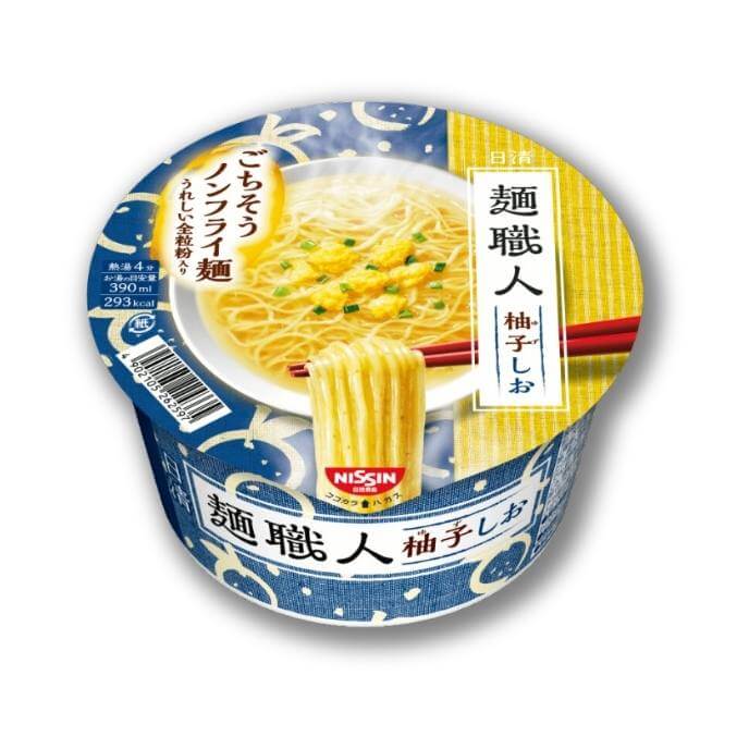 Nissin - Men Shokunin Yuzu Shio with Whole Wheat and Kombu Noodles