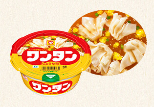 Maruchan, Wonton, Bite-size Dumpling in Soy Sauce Soup, 32g mini cup