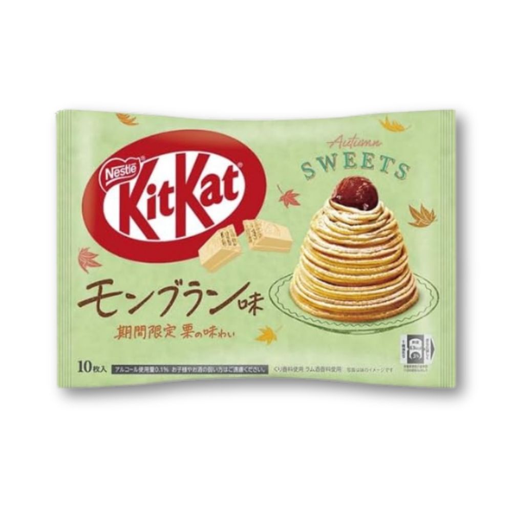 Japan KitKat Mont Blanc flavor Flavor 10 pcs