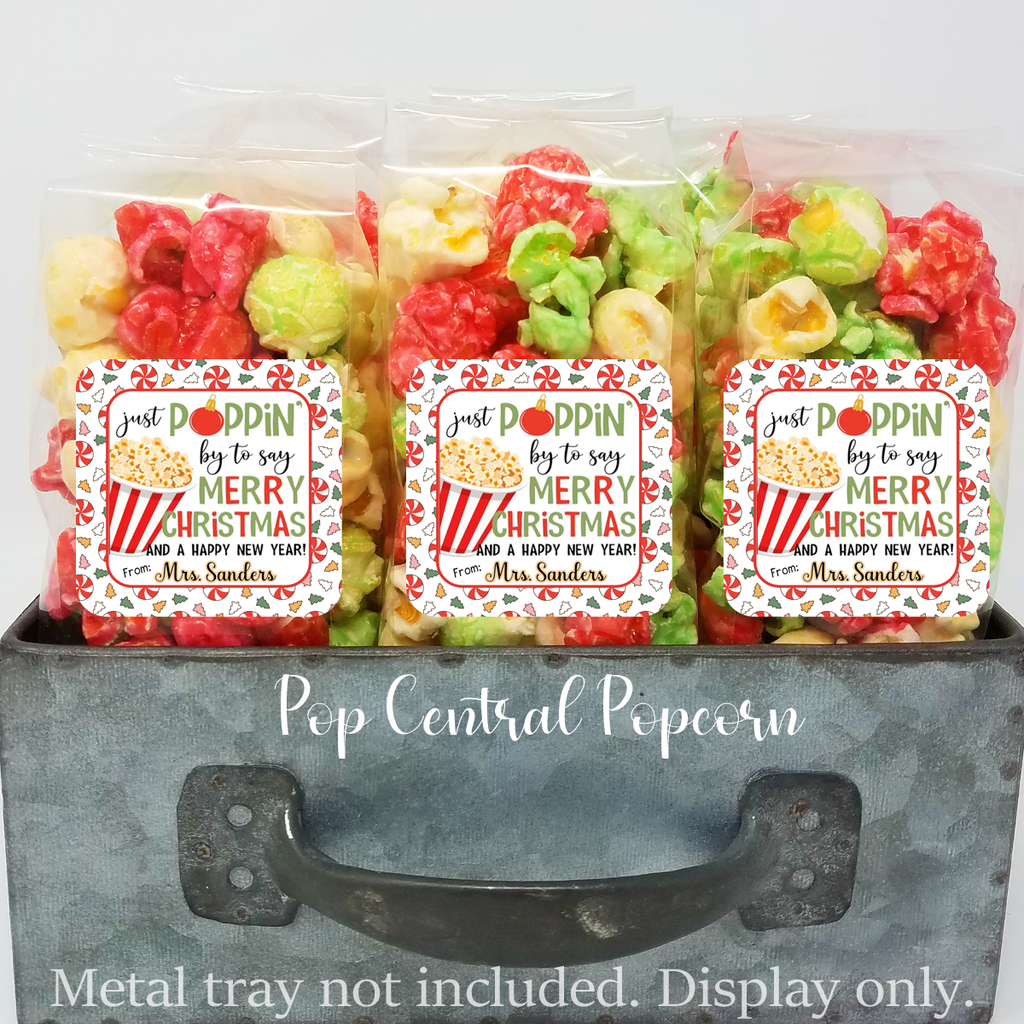 Poppin By - Christmas - Popcorn Party Favors
