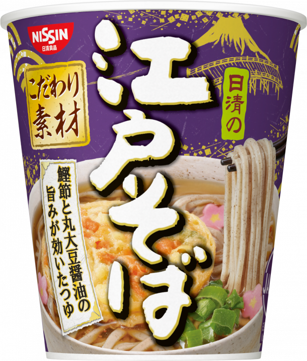 Nissin Instant Noodle, Edo Soba,75g