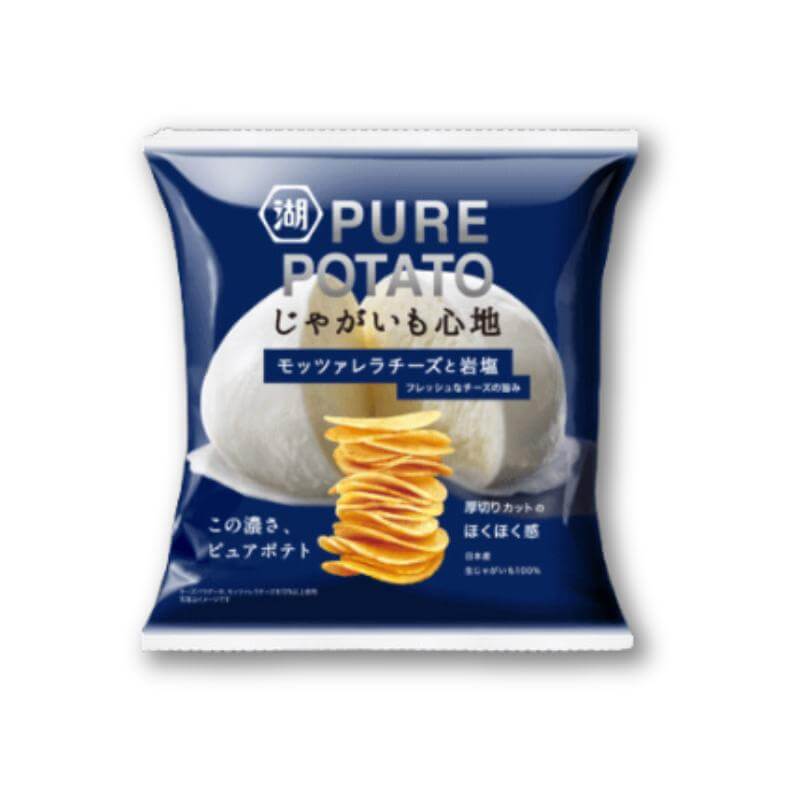 Koikeya Pure Potato Chips - Mozzarella & Rock Salt