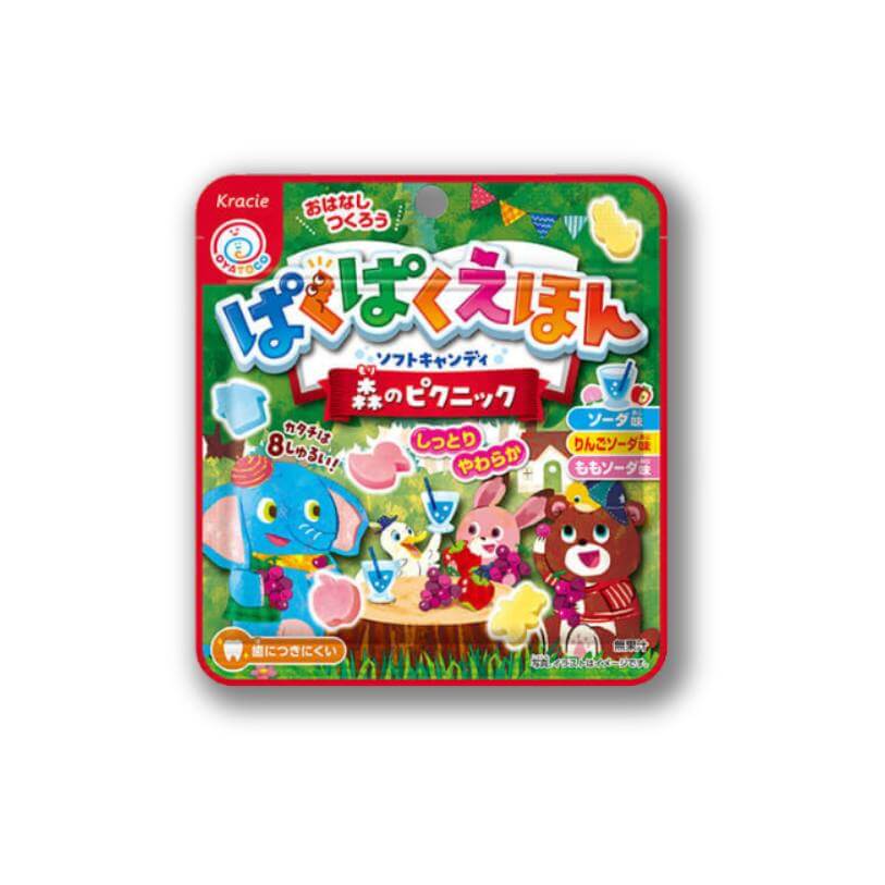 Kracie Pakupaku Picture Book Candy - Assorted Soda