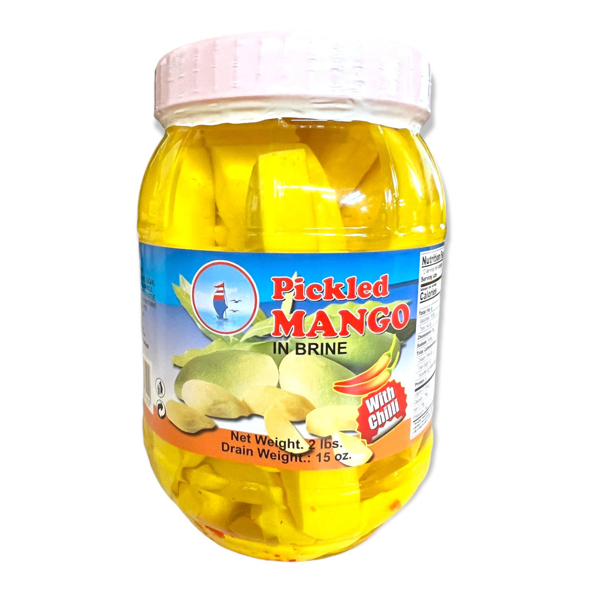 TL Pickled Mango with Chili in Brine - 15 OZ