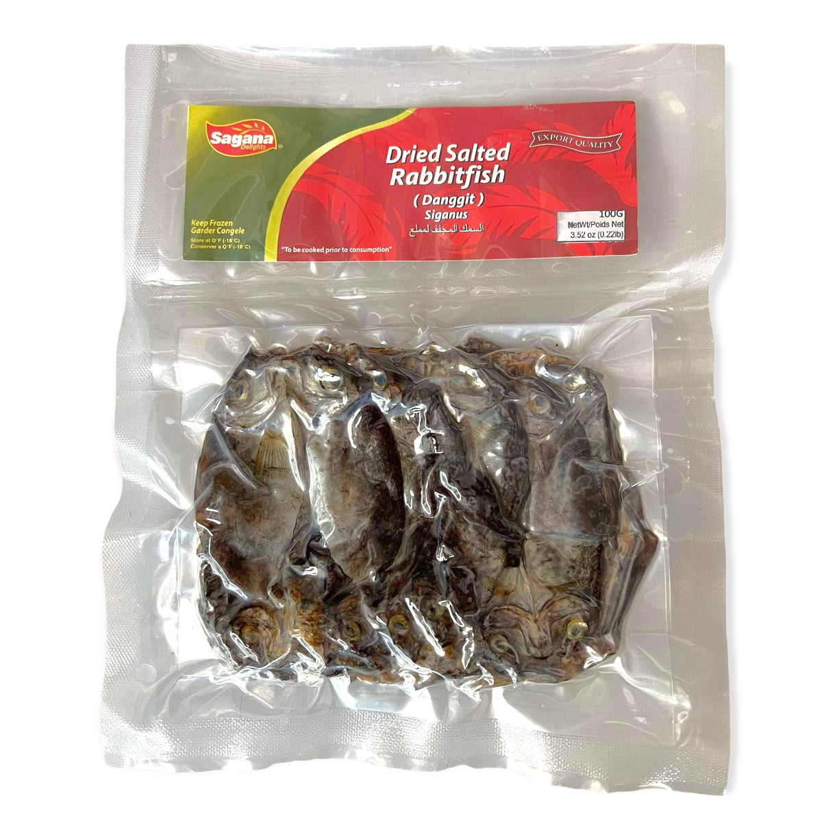 Sagana - Dried Salted Rabbitfish (Danggit) - 100 G