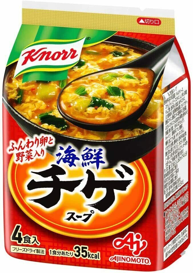 Ajinomoto, Knorr, Instant Soup, Kimchi, 4 cups