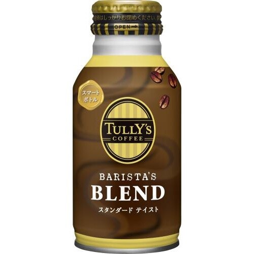 Tullys' Barista's Blend, Standard Taste, Canned Coffee, 220ml in Alu Can x 24 cans