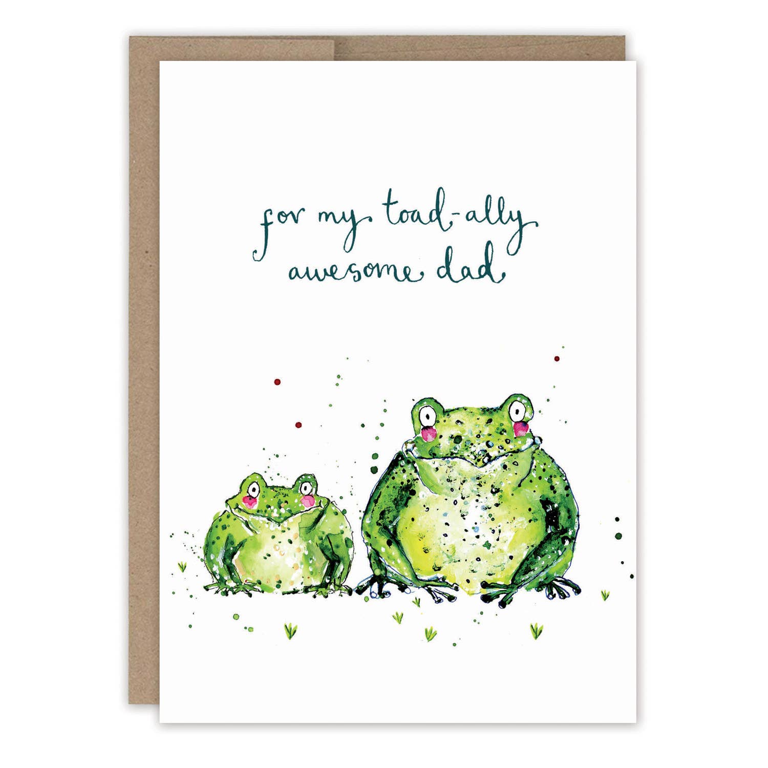 Biely & Shoaf - Toad-ally Awesome Dad Father's Day Card