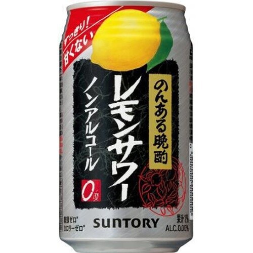 Suntory, Non Aru Banshaku, Lemon Sour, Dry Taste, 350ml