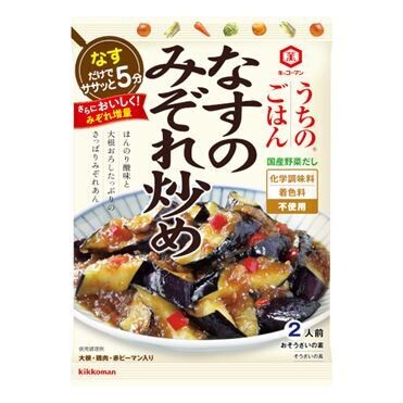 Kikkoman, Uchinogohan, Nasu no Mizore Itame, Soy Sauce with Shred Daikon Radish For Eggplant, 135g