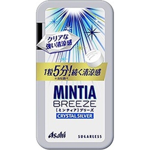 Asahi, Mintia Breeze, Crystal Silver, 30 tablets in 1 pack