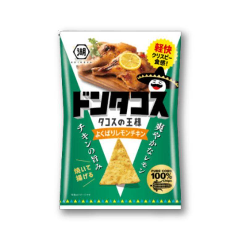 Koikeya Don Tacos Tortilla Chips - Lemon Chicken