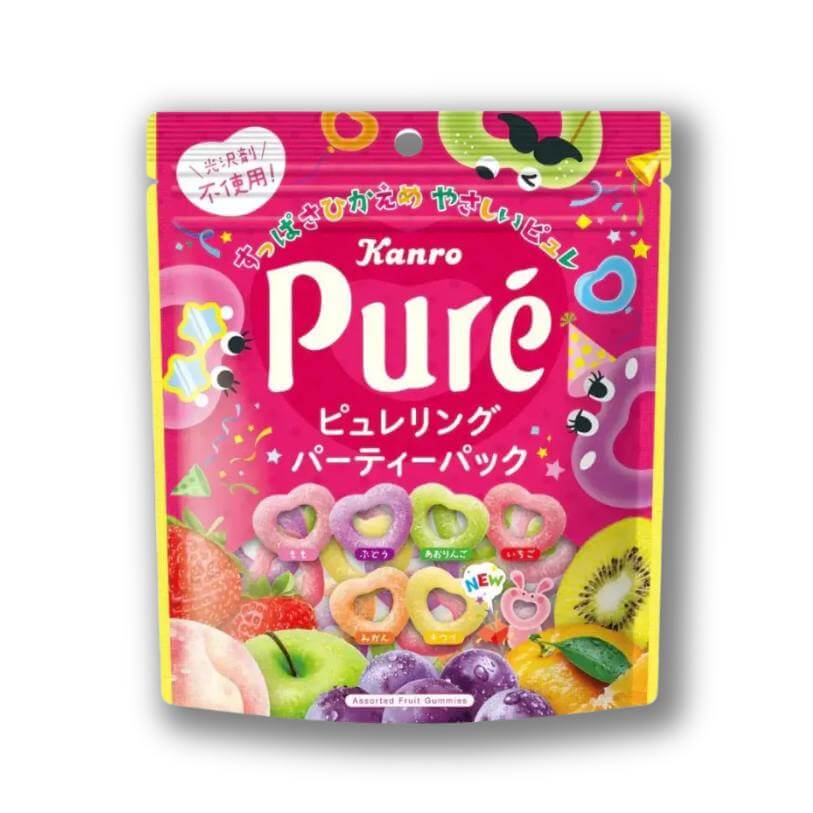 Pure Ring Gummy Party Pack - Assorted Fruits