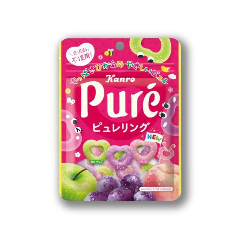 Pure Ring Heart Gummy - Assorted Fruits