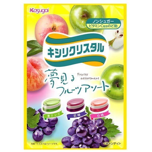 Kasugai "Xylicrystal, Fruits Assort", 73g