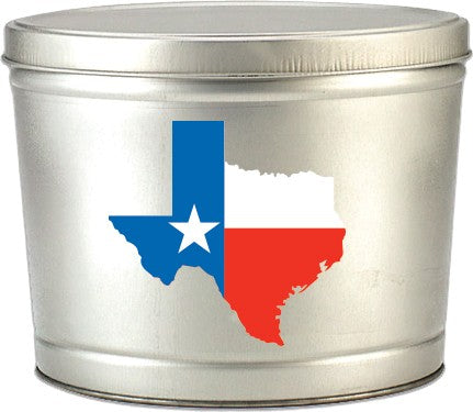 2 Gallon - Texas Popcorn Tin