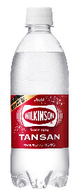 Asahi, Wilkinson, Tansan, Strong Sparkling water, 500ml in a plastic bottle