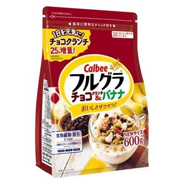 Calbee "Furugura" Fruits Granola, Choco & Banana,  550g