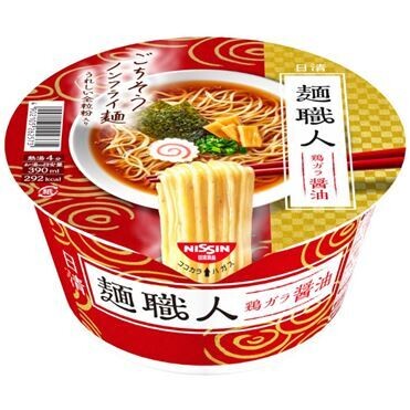 Nissin "Menshokunin, Soy sauce flavor" 1 pack, 88g