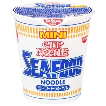 Nissin "Mini Cup Noodle, Seafood flavor" Japanese Instant Ramen, 38g