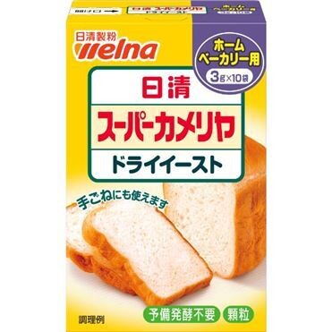 Nissin, Super Kameriya, Dry Yeast, 3g x 10 bags in 1 box