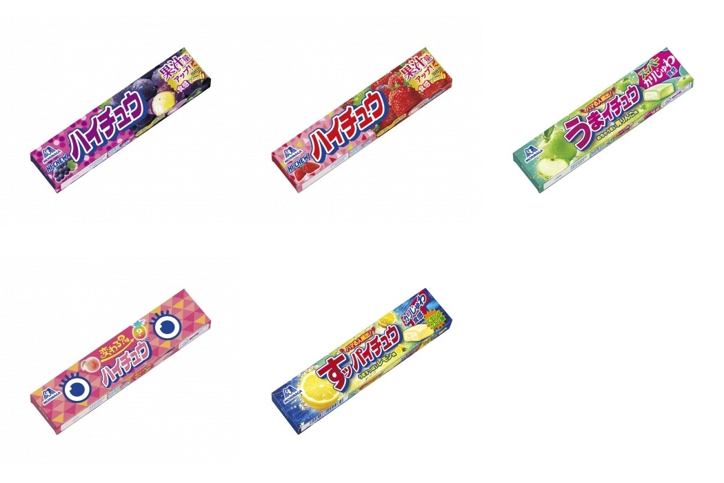 Morinaga "Hi-Chew" series, 12 pcs as 1 pack