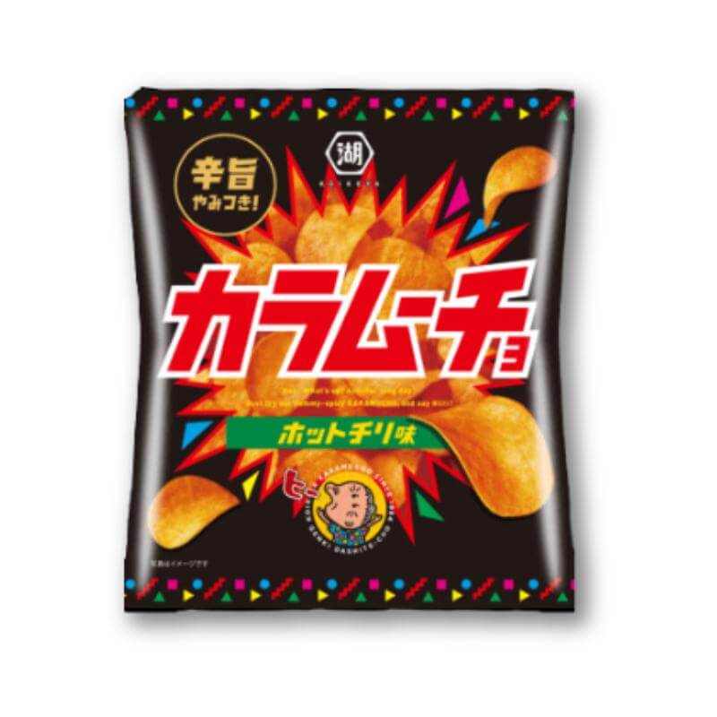Koikeya Karamucho Potato Chips - Hot Chili